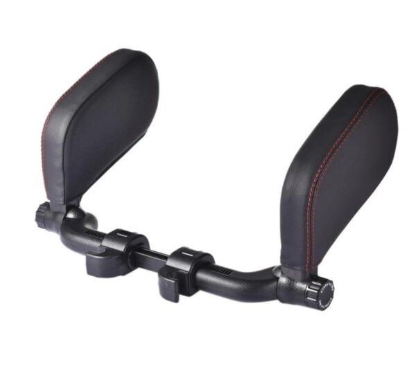 Car headrest pillow Sleep Adjustable Side Car Soft Travel Seat Headrest Auto Leather Support Neck Pillow Cushion car accessories - immagine 10