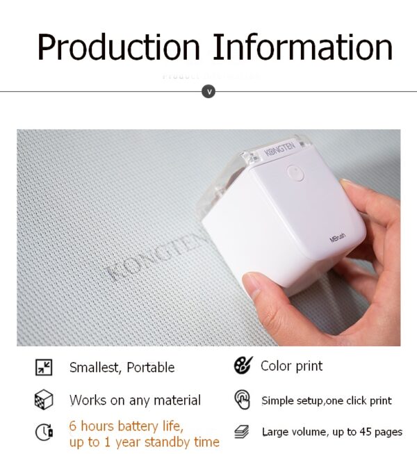 Color portable printer - immagine 3