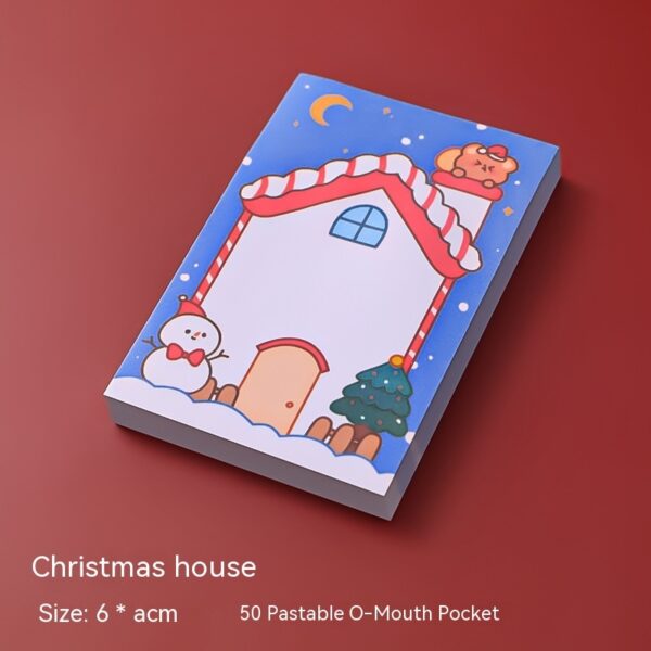 Cartoon Christmas Sticky Notes Student Stationery - immagine 8