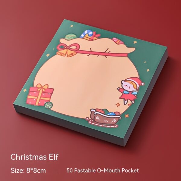 Cartoon Christmas Sticky Notes Student Stationery - immagine 3