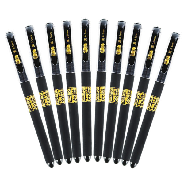 Carbon black gel pen for students - immagine 5