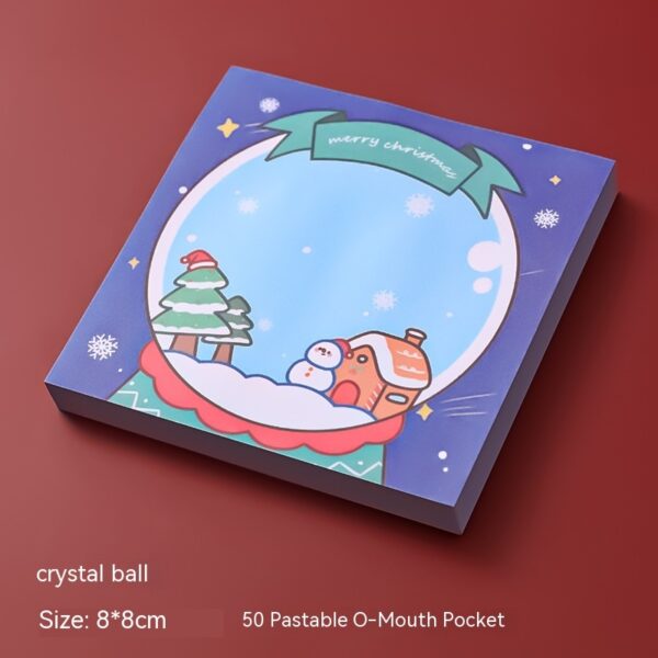 Cartoon Christmas Sticky Notes Student Stationery - immagine 6