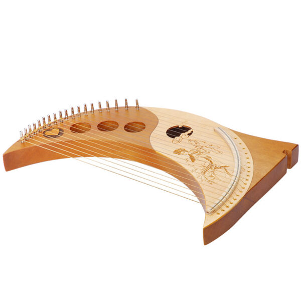 19-string 16-tone HARP 7-tone 10-string Lyre Piano Lille Lira Angel Piano Musical Instrument - immagine 2