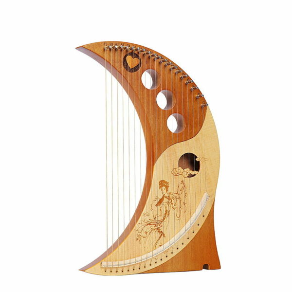 19-string 16-tone HARP 7-tone 10-string Lyre Piano Lille Lira Angel Piano Musical Instrument - immagine 3