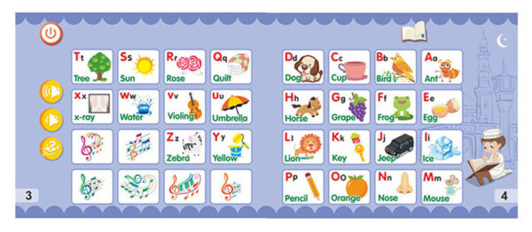 Arabic English Bilingual E-book Early Education Smart Toy - immagine 9