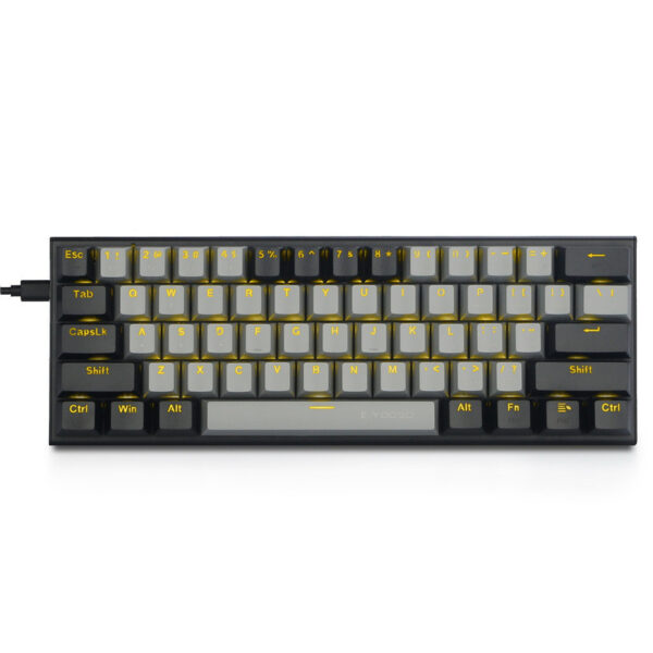 Key Mechanical Keyboard Two Colors Key CAP Computer E-sports Game MonochromeRGB Light - immagine 7