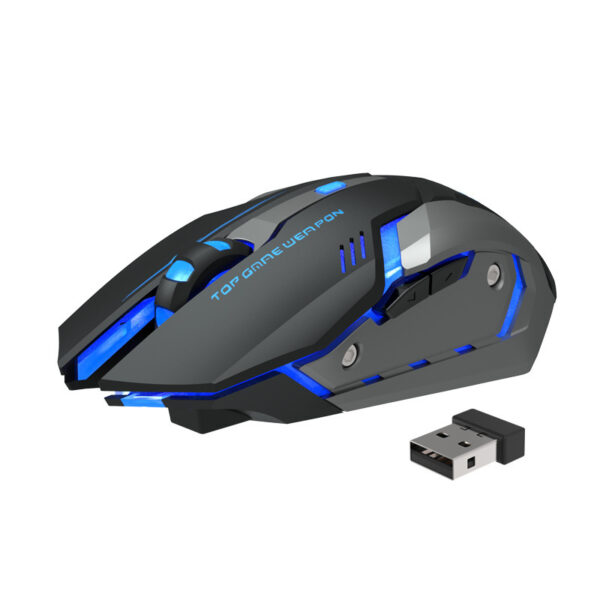 Wireless Charging Silent Gaming Mouse Machinery - immagine 5