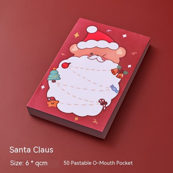 Cartoon Christmas Sticky Notes Student Stationery - immagine 7